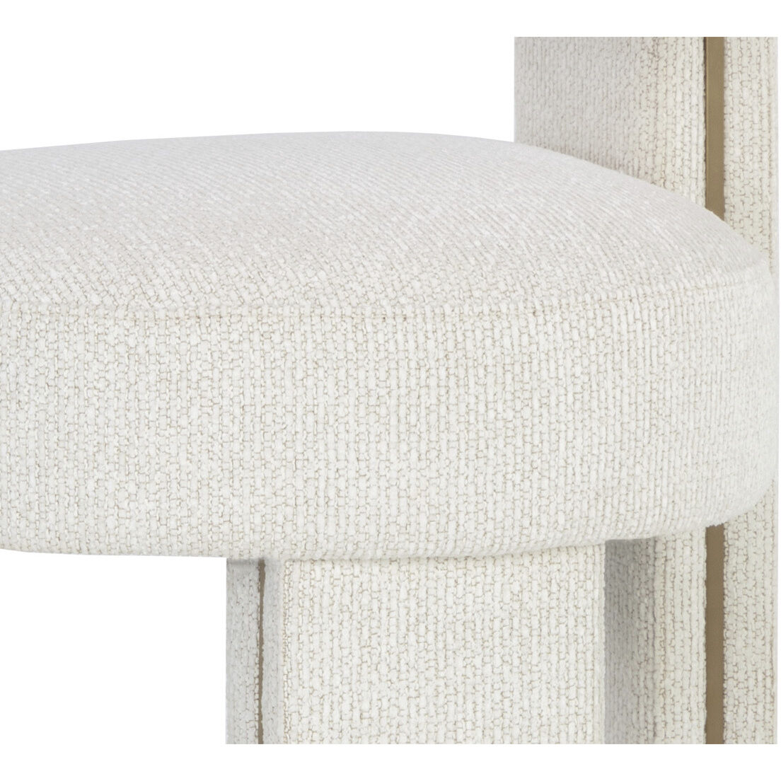 Adamina 36.25 inch Rhea Light Barley Counter Stool